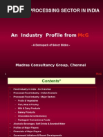 The Food Processing Sector in India: - A Demopack of Select Slides