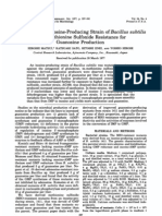 Mutation of An Inosine Producing Strain of Bacillus Subtilis For Guanosine Production