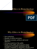 Ethics in Biotechnology