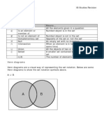 Set Theory & Truth Table