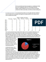 Journalism Media Diary Assignment