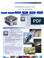 Sensor: Wireless Light & IR Temperature Sensor