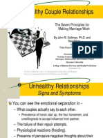 0 Unhealthy Relationships Rev 081706 Gottman