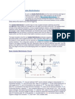 The Transistor Astable Multi Vibrator