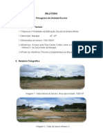 Relatório de Paisagismo de Unidade Escolar