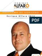 Programa de Gobierno Enrique Alfaro