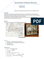 Nozzle Efficiency