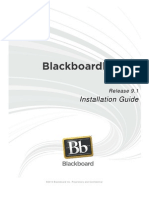 Blackboard Learn 9.1 Installation Guide