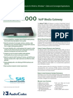 Mediant-2000 CPE Datasheet