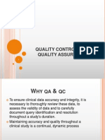 QA & QC in Clinical Trial