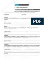 LLN Indicator Aqf Level LL&LLL Template