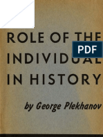 Plekhanov The Role of The Individual in History