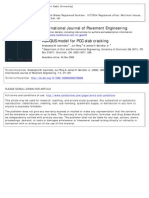 ABAQUS Model For PCC Slab Cracking