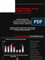 Supply Chain Linkages Across Borders in Asia:: Indonesia's Perspective