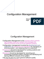 Configuration Management, Software Project Management