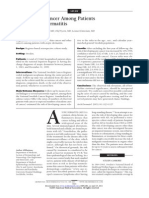 Incidence of Cancer Among Patients With Atopic Dermatitis