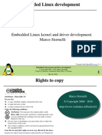 Embedded Linux Kernel and Drivers