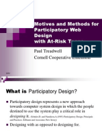 2002 - Motives and Methods For Participatory Web Design With At-Risk Teens