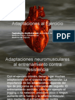 Adaptaciones Al Ejercicio