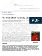 Reed, Adolph - Limits of Anti Racism