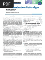 Aceituno Canal - On Information Security Paradigms