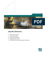 Cisco PIX 515E Firewall Quick Start Guide, Version 6.3