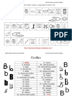 El Juego de La Oca Vamos A Aprender La B y La V