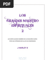 Maestros Espirituales Y - o Gurus Parte 2