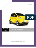 Tata Nano Project - 1