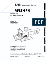 Craftsman Plate Joiner 900.277300