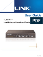 TL-R480T+ Load Balance Broadband Router