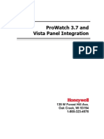 ProWatch Vista Integration