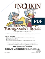 Munchkin Tournament Rules