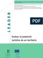 Evaluar El Potencial Turístico de Un Territorio