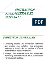 Administración Financiera Del Estado I