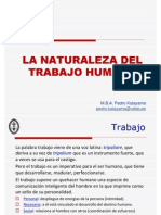 02la Naturaleza Del Trabajo Humano