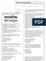 Exercícios - Biologia - Celula