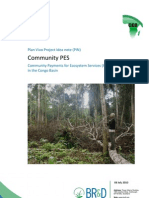 Community Payments For Ecosystem Services (PES)