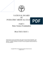 NBPME Part I Practice Tests 2008