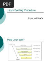 Linux Booting Procedure: Syahrizal Shafie