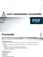 Cost & Managerial Accounting: Shaham Ahmed