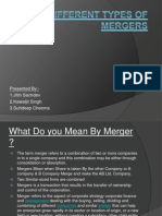 Different Types of Mergers