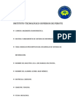 Modelos Prescriptivos Del Desarrollo de Sistemas de Información.