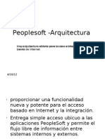 Peoplesoft - Arquitectura