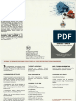 Brochure - The Seismic Design of Building Structures