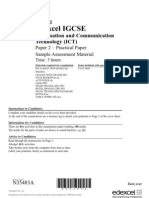 Igcse2009 Ict Sams (Practical)