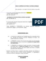 Modelo de Contrato Compra e Venda