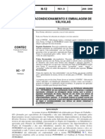 N-0012 D - ACONDICIONAMENTO E EMBALAGEM DE VÁLVULAS - Procedimento