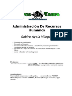 Ayala Villegas, Sabino - Administracion de Recursos Humanos