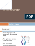 Optic Neuritis: DR Rishi Jhalani